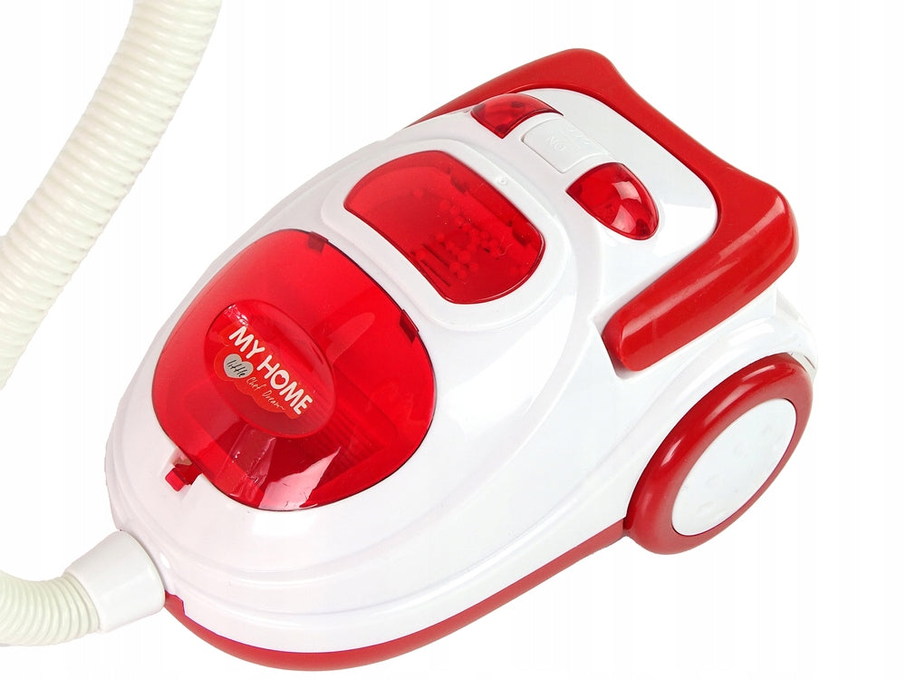 Vacuum Cleaner Red Household Appliances Styrofoam Balls Brand LEAN Toys