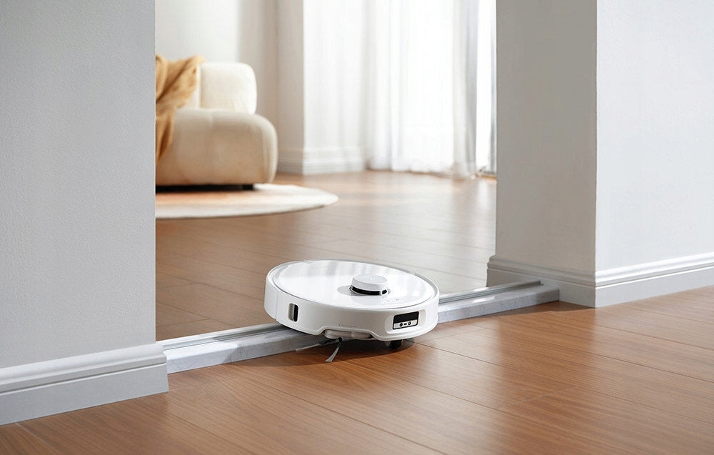 Vacuum Cleaner Robot Cleaning ROBOROCK Qrevo Curv White Brand Roborock