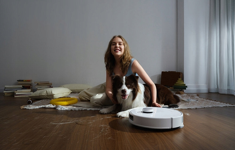 Vacuum Cleaner Robot Cleaning ROBOROCK Qrevo Curv White Certificates of conformity CE