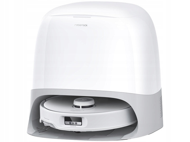 Vacuum Cleaner Robot Cleaning ROBOROCK Qrevo Curv White