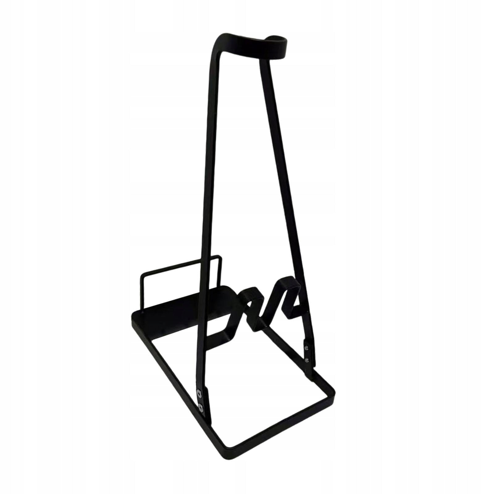 Vacuum Cleaner Stand Space Saving Versatile Use Bracket Stable Floor Black