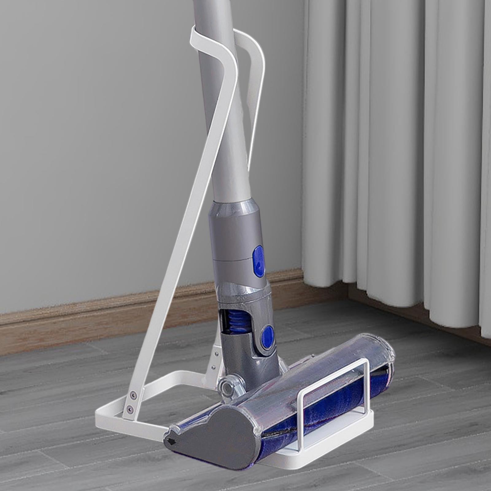 Vacuum Cleaner Stand Stable Sturdy Freestanding Space Saving Metal white Series universal
