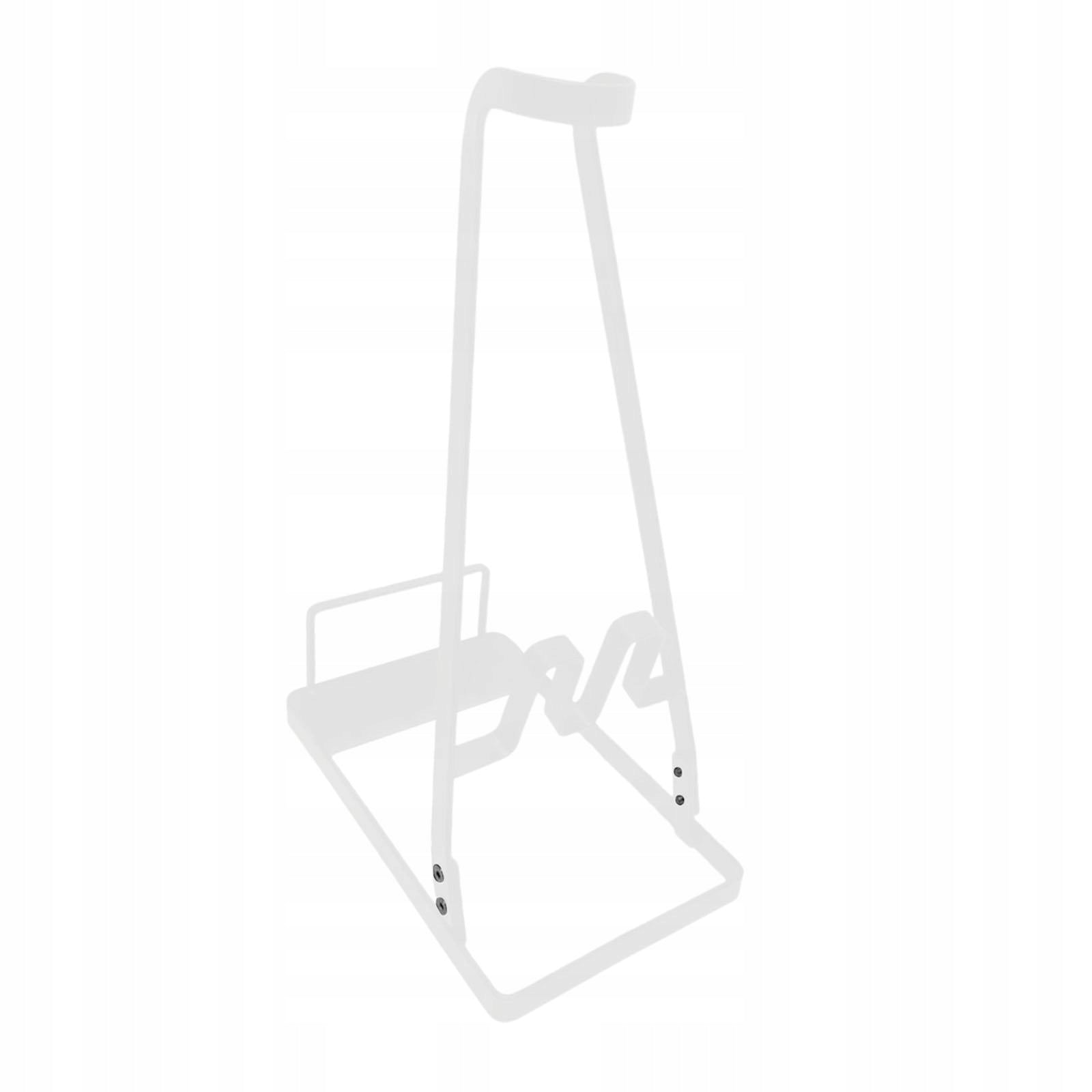 Vacuum Cleaner Stand Universal Freestanding Bracket Space Saving White
