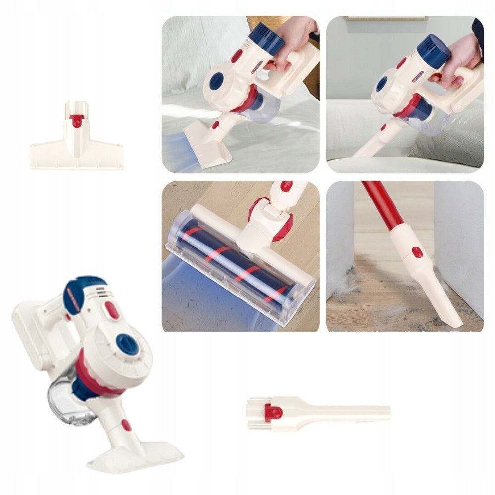 Vacuum Cleaner Vertical Cleaning Kit For Kids Station Light Sounds Bi Kid's age 3+ years