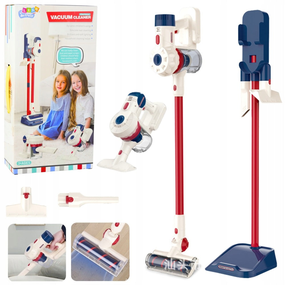 Vacuum Cleaner Vertical Cleaning Kit For Kids Station Light Sounds Bi