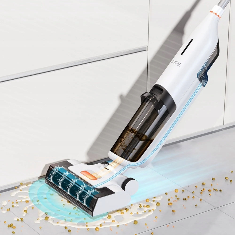 Vacuum Cleaner Vertical Mop iLife W90 White Washing Mop Wireless Manufacturer code Mop Odkurzacz Wodny Myjka na mokro