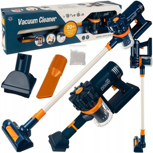 Vacuum Cleaner Vertical Toy for Kids 2in1 with Sound + Suction Function