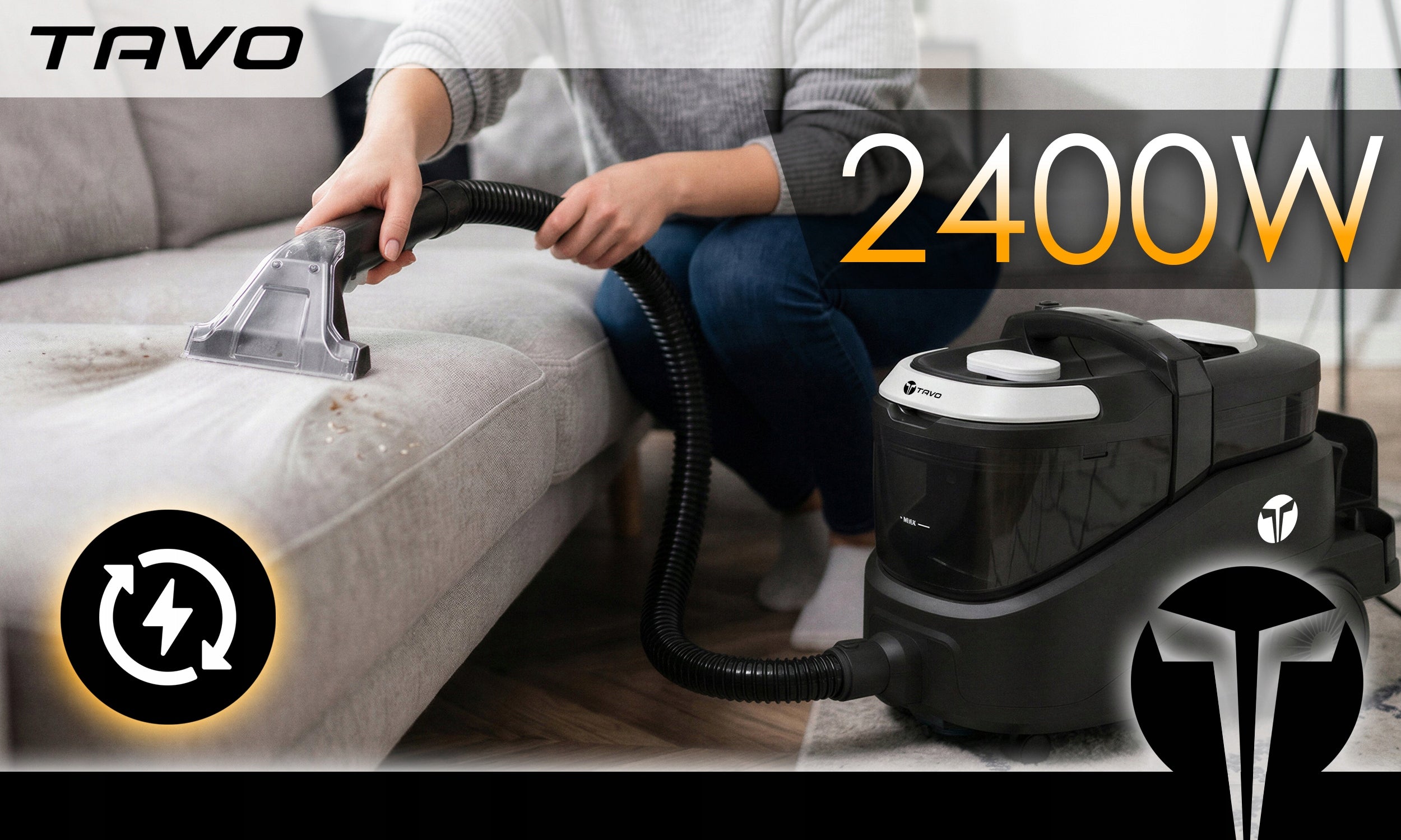 Vacuum Cleaner Washing Steam Cleaner 2400W For Carpet Upholstery Cleaner Heating Series AQUAMAX