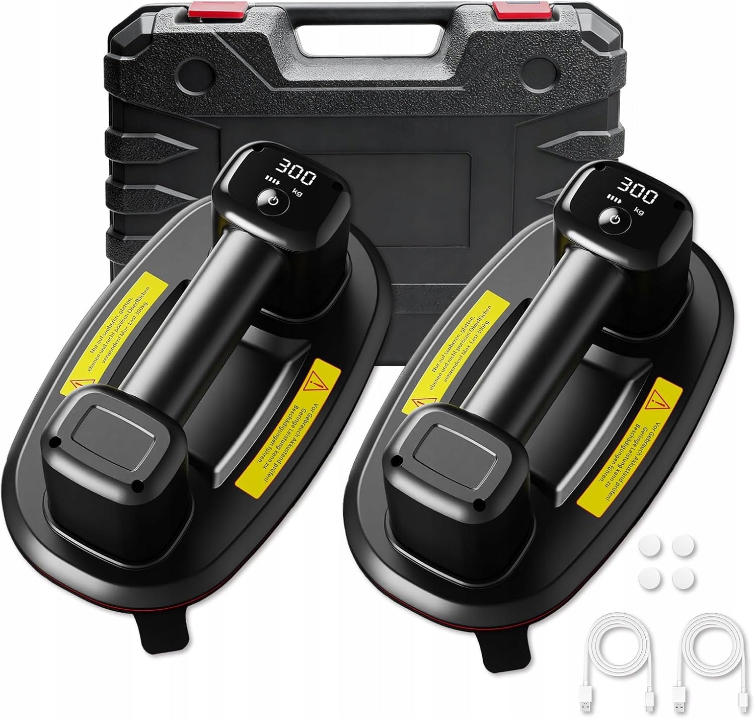 Vacuum Lifter for Plates 26cm Electric LCD Auto Suction Battery