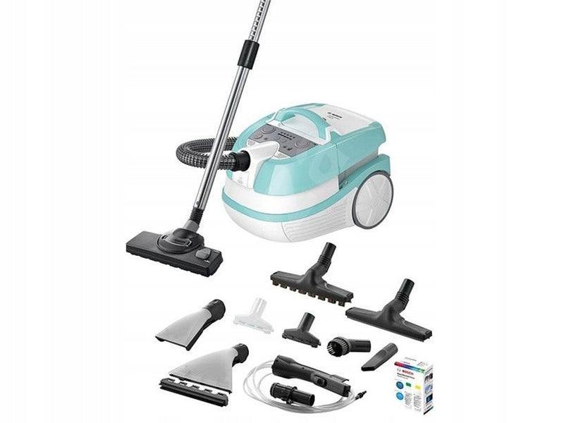 Vacuum cleaner BOSCH AquaWash & Clean BWD420HYG Dominant color blue