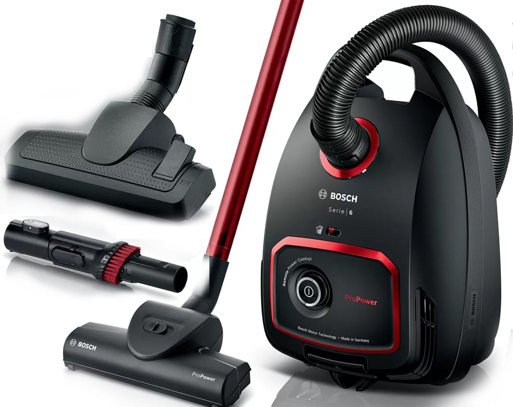 Vacuum cleaner BOSCH bag ProPower BGL6POW2 Turbobrush HEPA filter