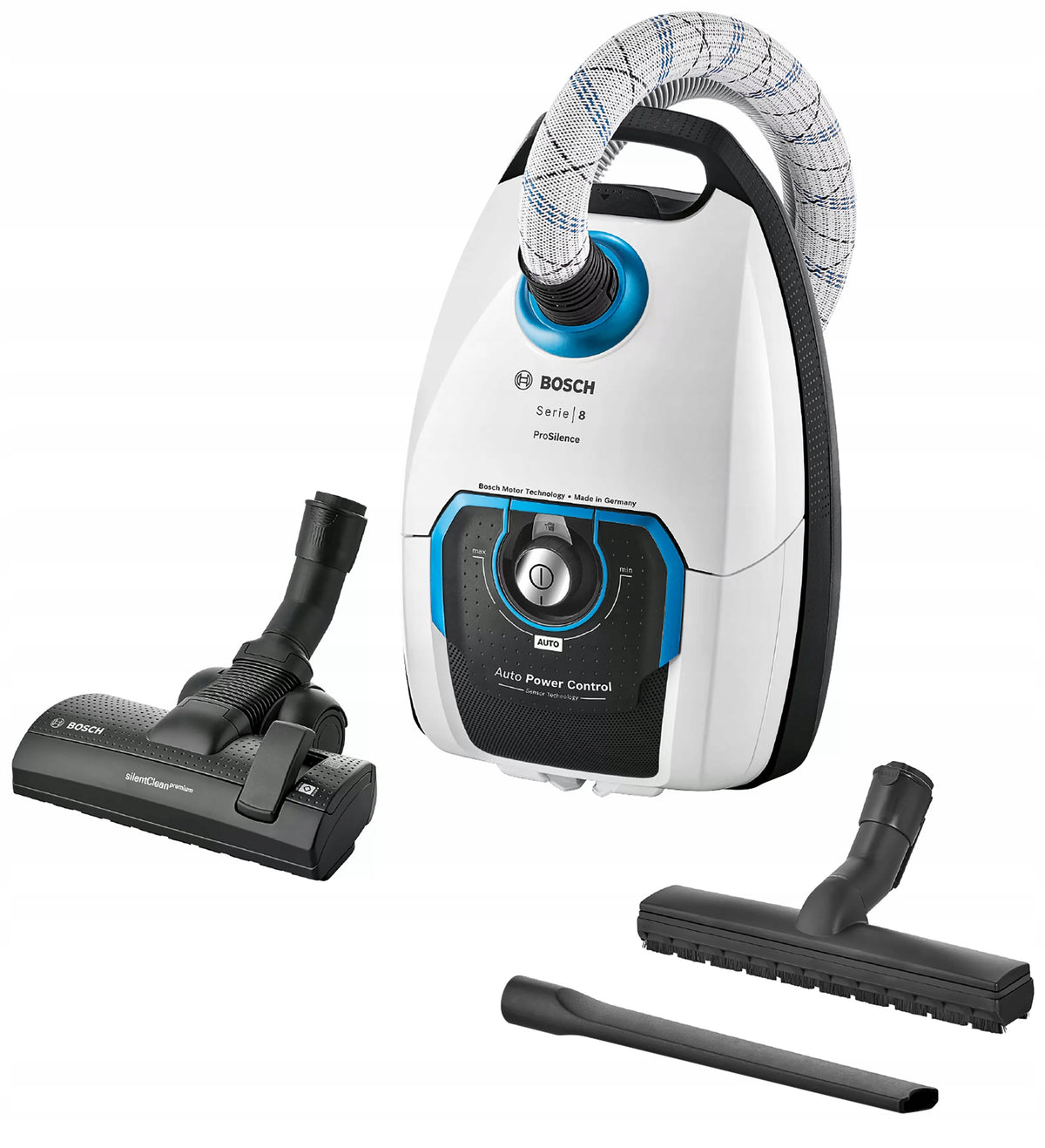 Vacuum cleaner Bosch ProSilence BGL8SIL6 bag HEPA for allergy sufferers Packaging status original