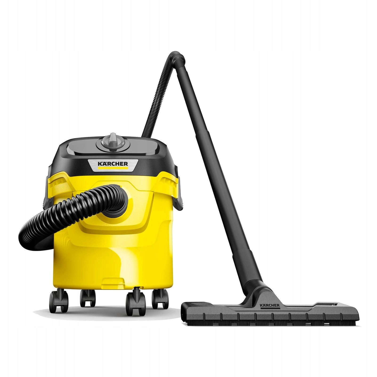 Vacuum cleaner Kärcher K WD2 for wet and dry operation KWD 2, 1000 W yellow Manufacturer code K WD2