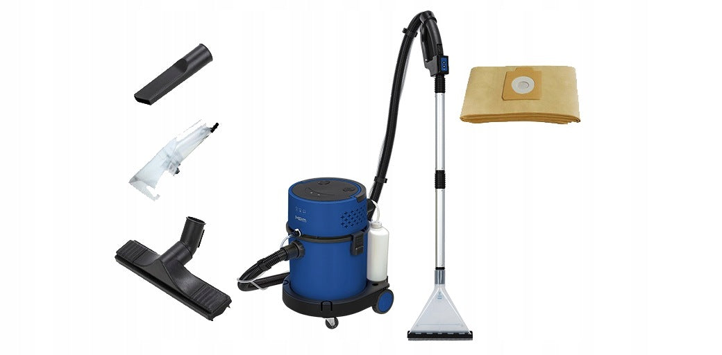 Vacuum cleaner MPM MOD-48 1200W 17 KPA Features dry and wet vacuuming fluid collection laundry