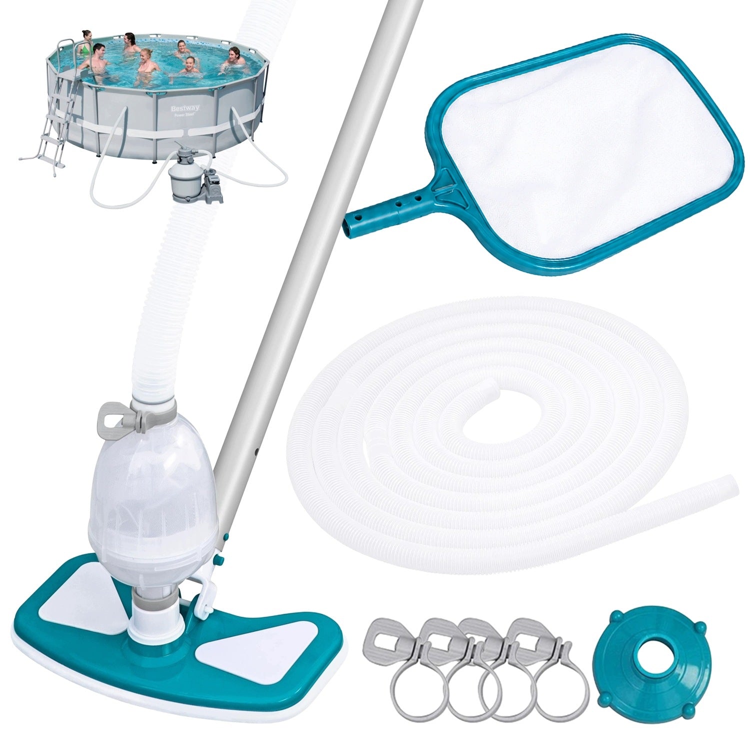 Vacuum cleaner for bottom cleaning in the pool 56478 BESTWAY