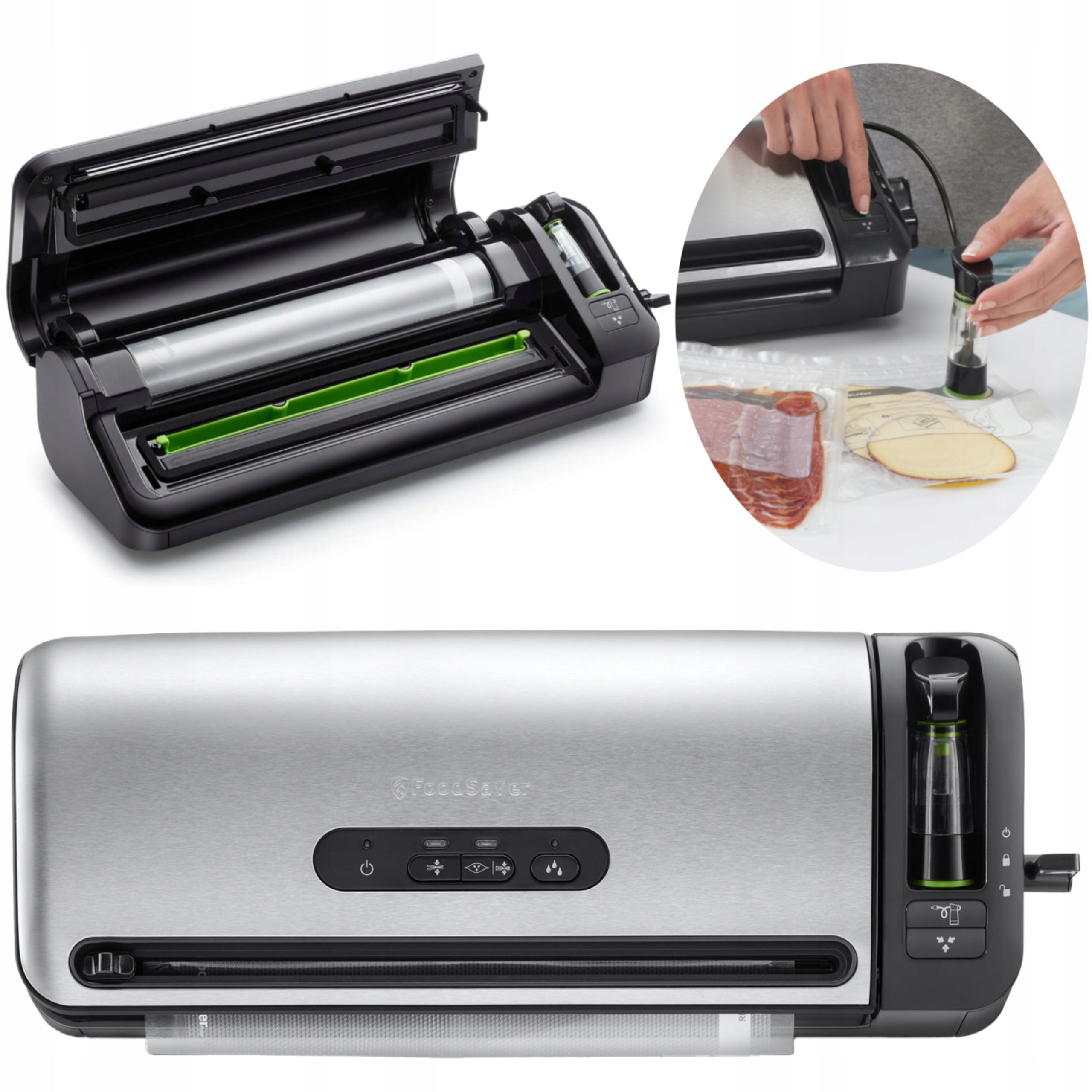 Vacuum sealer FoodSaver FFS017X Vacuum packer + bags - set