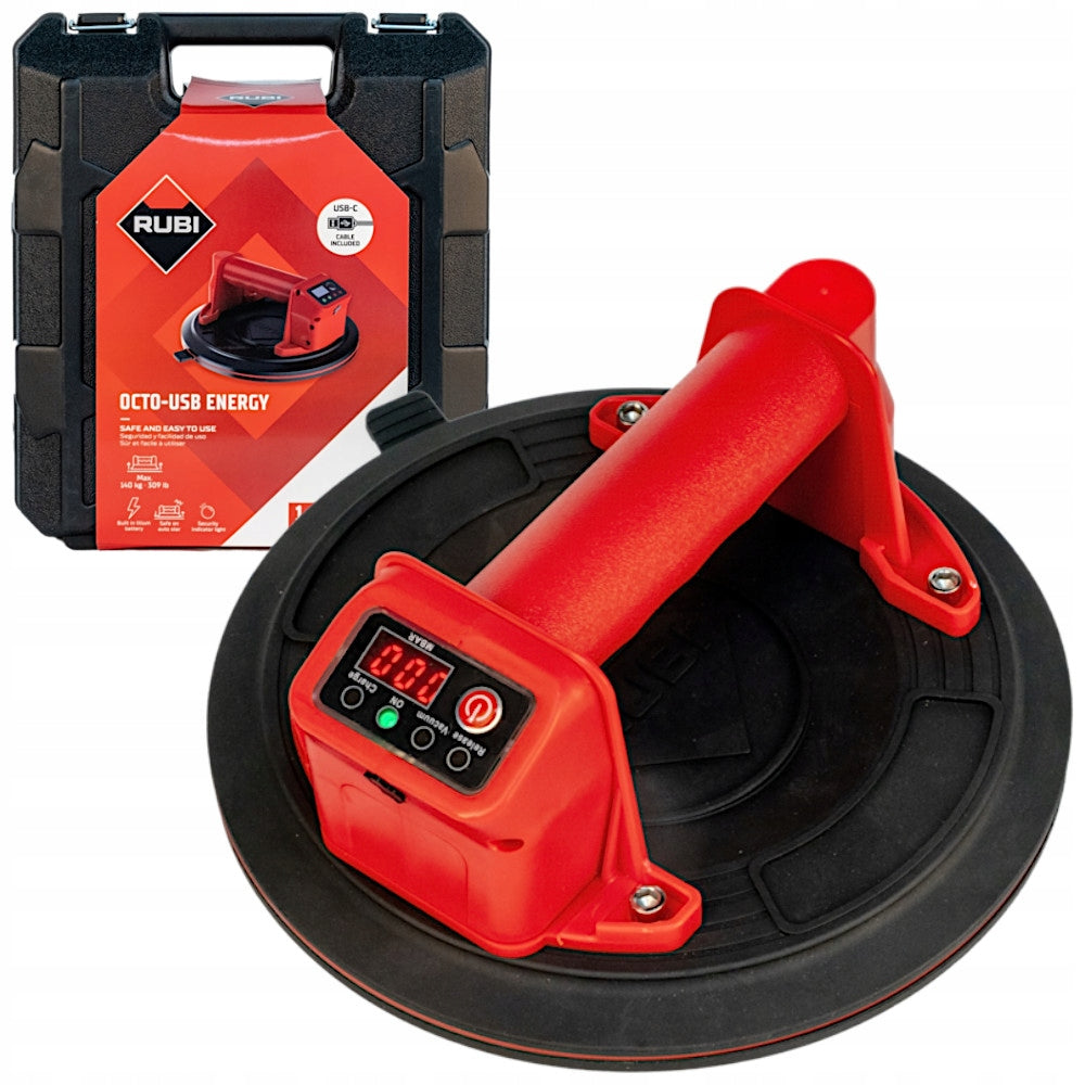 Vacuum suction cup for transferring Octo-USB Energy tiles 140kg RUBI