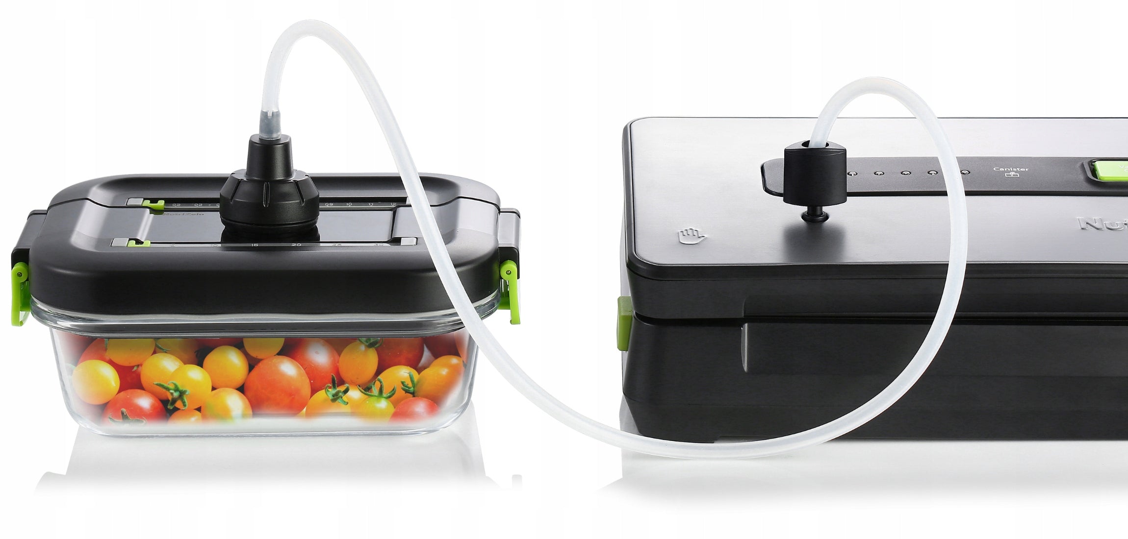 Vacuum welding machine food packaging machine + foil NutriZein VacuPorta Maximum seal width 30 cm