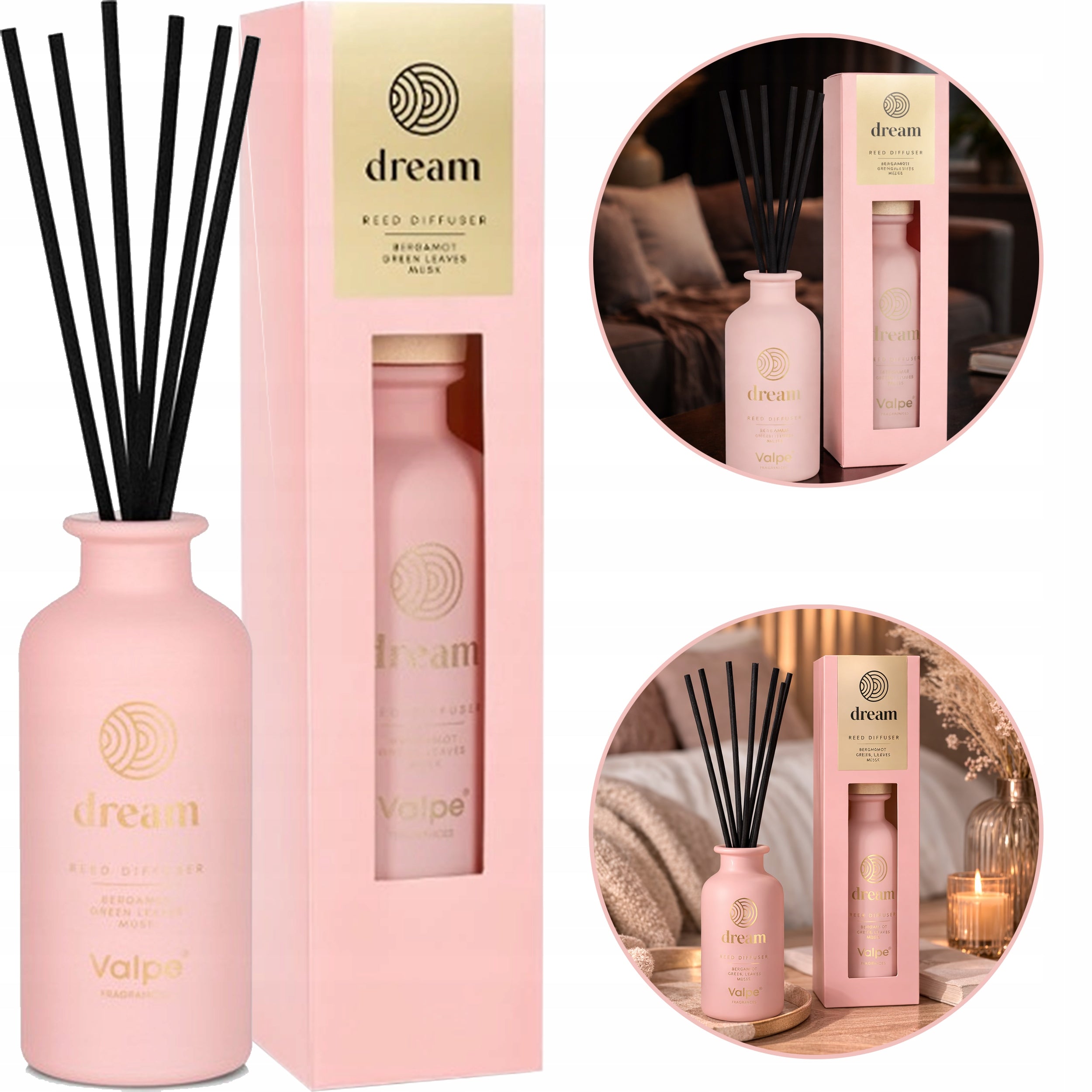 Valpe Vd-003-391 Fragrance Diffuser With Dream Sticks For Living Room Bedroom