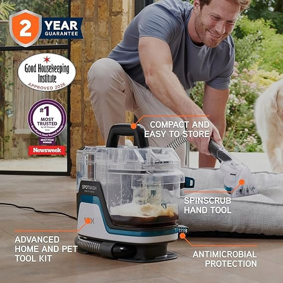 Vax SpotWash Vacuum Cleaner Home Pet-Design Packaging status original