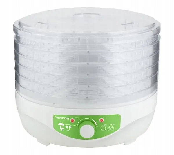 Vegetable Fruit Mushroom Dryer Sencor SFD 790WH 250W 5 Sit White Packaging status original