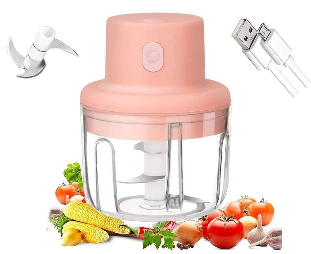 Vegetable Shredder Electric Incisor 250ml USB UNIVERSAL SLICER EAN (GTIN) 6945347835424