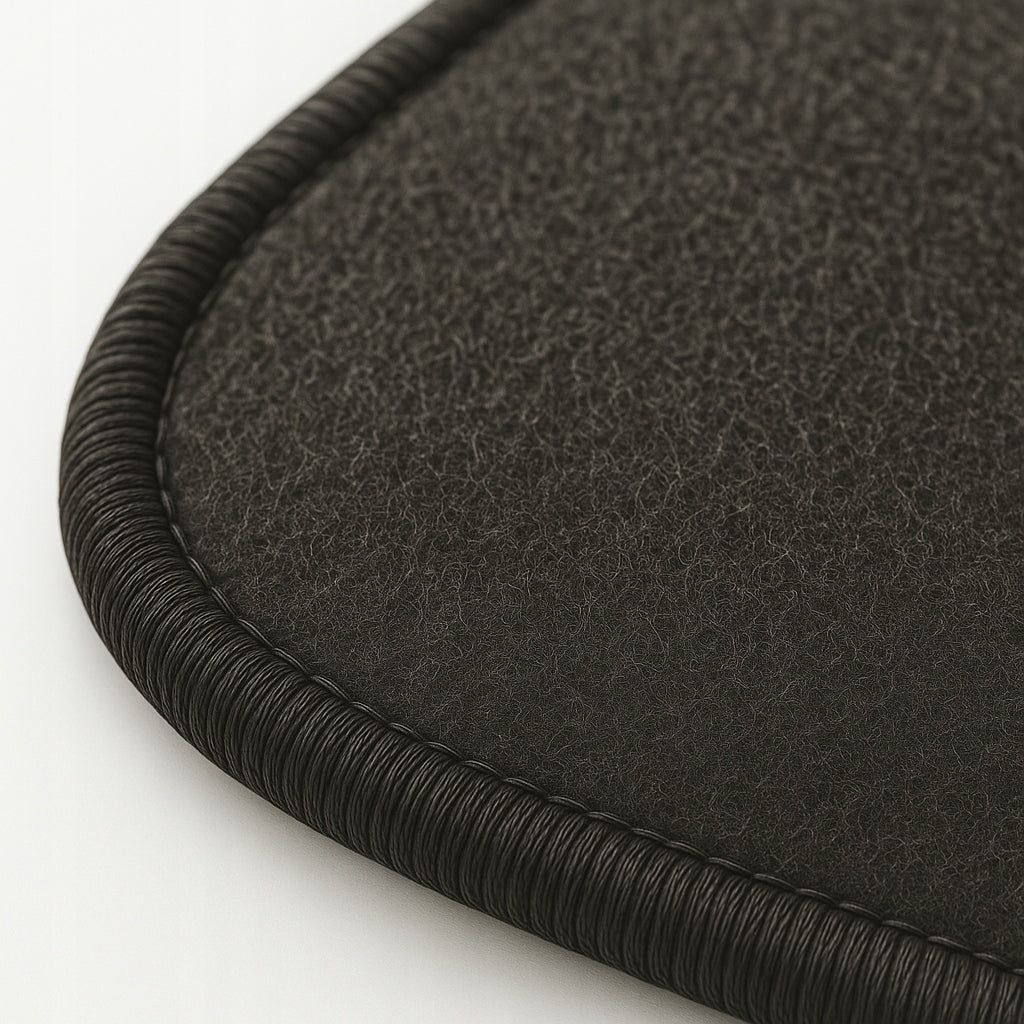 Velour Car Rugs + Stoppers, Custom-made for Car, Thick, Black EAN (GTIN) 5905600598580