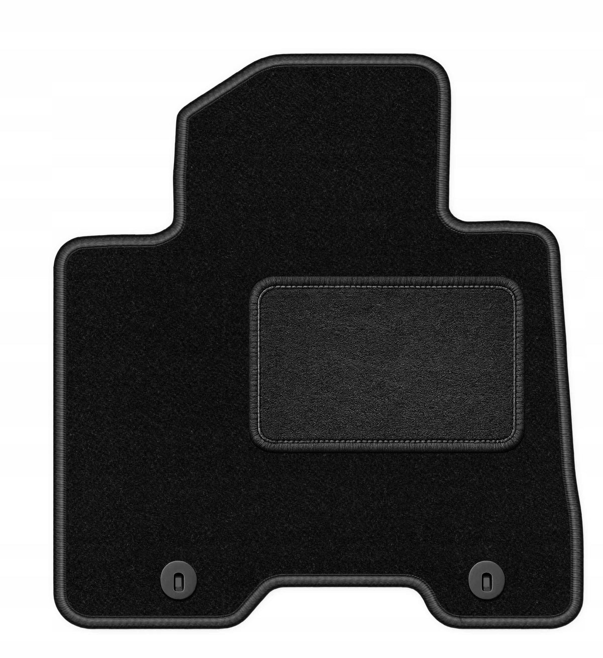 Velour Rug Driver for Hyundai Tucson III 2015- LUX black