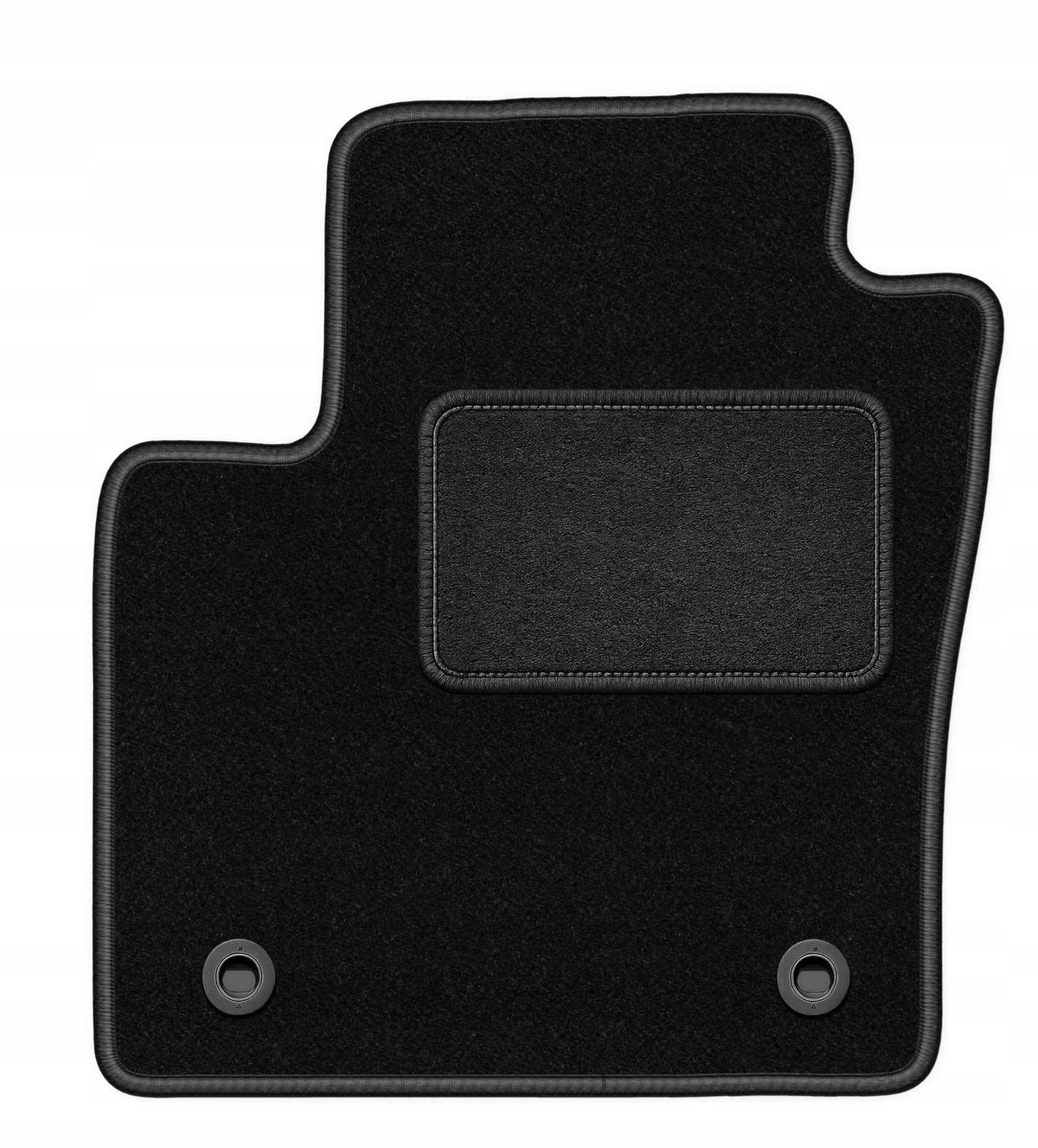 Velour Rug Driver for Toyota C-HR Hybrid 2016- LUX black