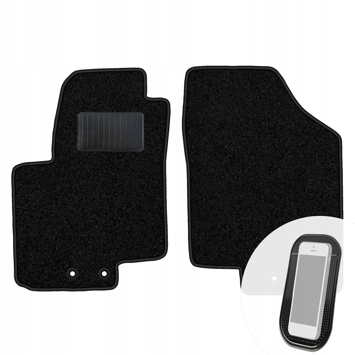 Velour rugs front for Hyundai ix20 2010-2019