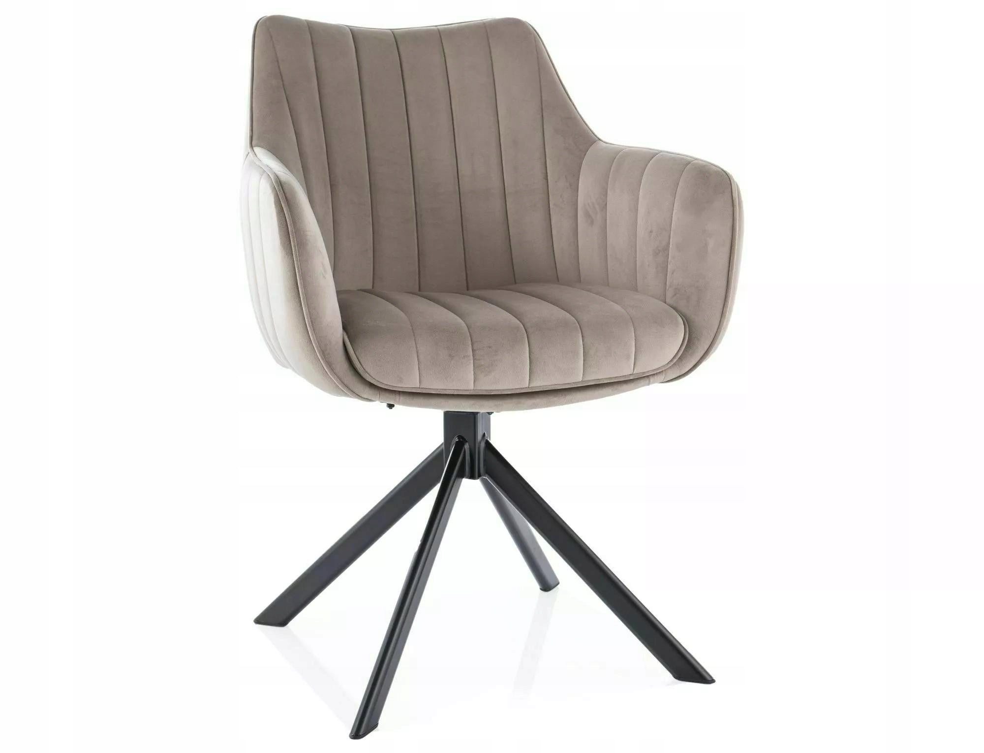 Velvet Swivel Chair Desk Dining Room Chair UPHOLSTERED Manufacturer code AZALIAVCCB