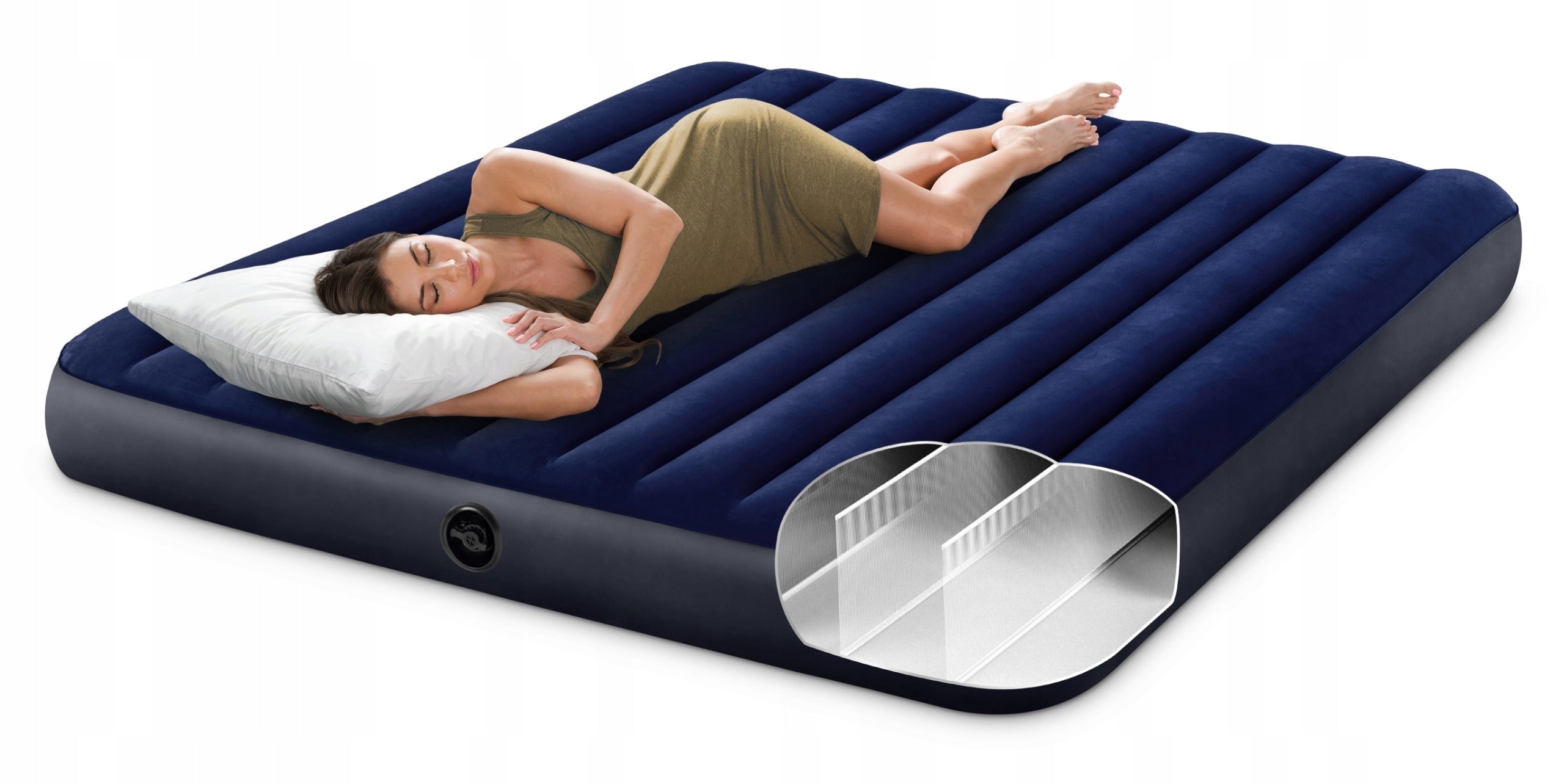 Velvet inflatable mattress 203x183 cm INTEX 64755 Manufacturer code 64755