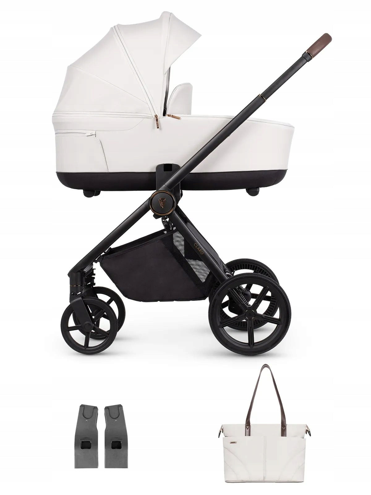 Venicci Claro – Multifunctional trolley – 2in1 – Vanilla – Adapter Freebie