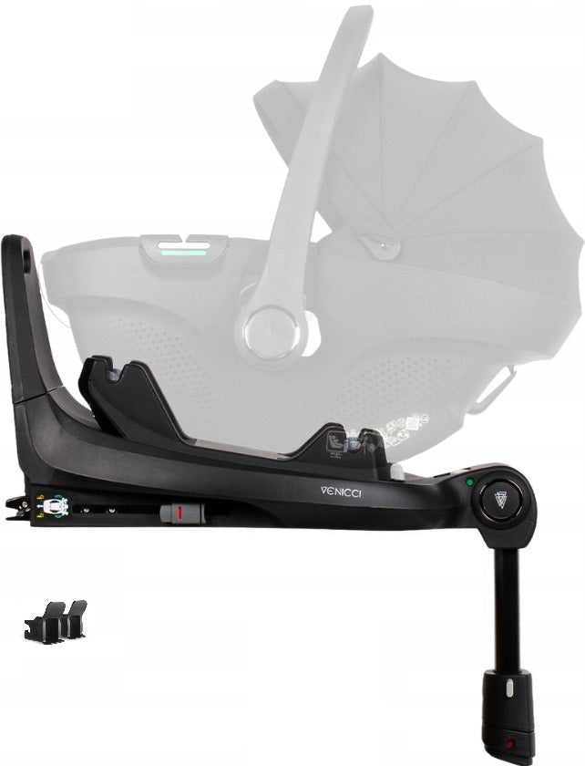 Venicci Tiago 360° Base rotating Isofix base (for Tiago car seat), Black