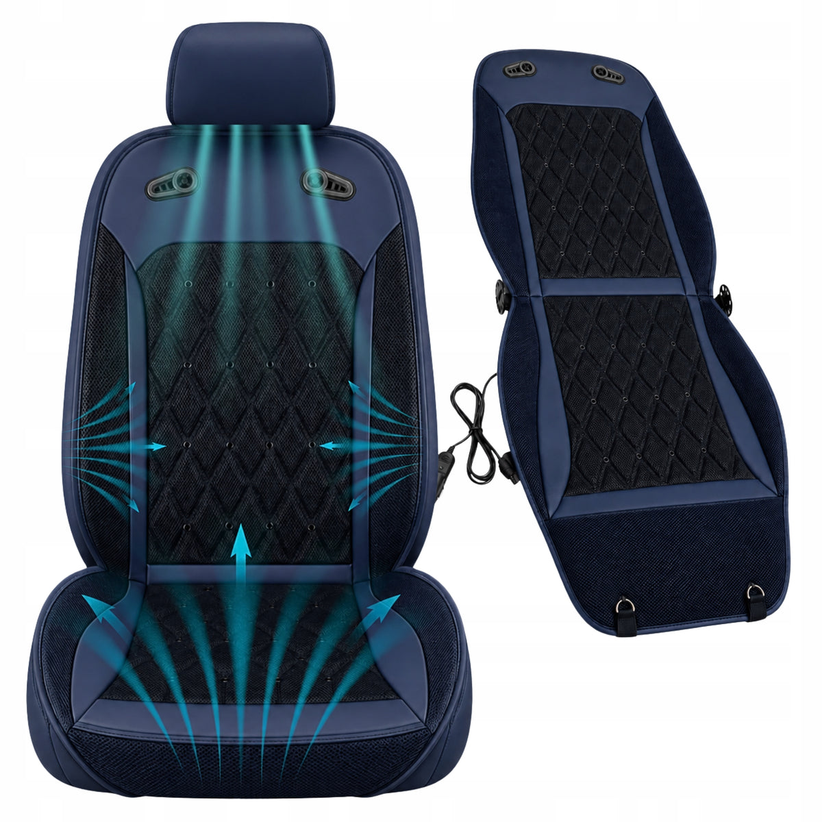 Ventilated Mat Car Seat Cover Cooling 12V For Car