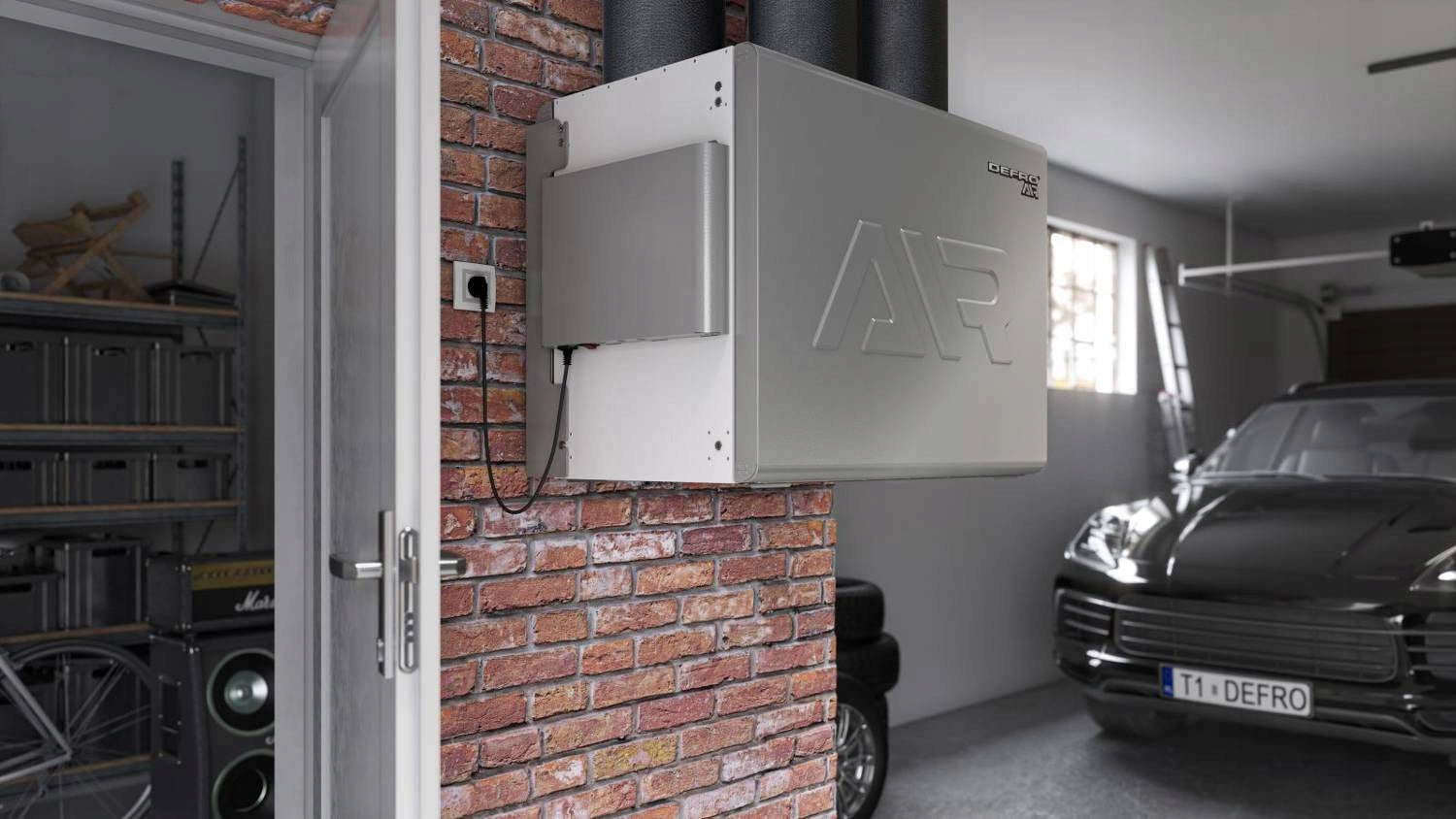 Ventilation unit recuperator 300 m3/h DEFRO REKU-DRX-300-V Manufacturer code DEFRO DRX300V