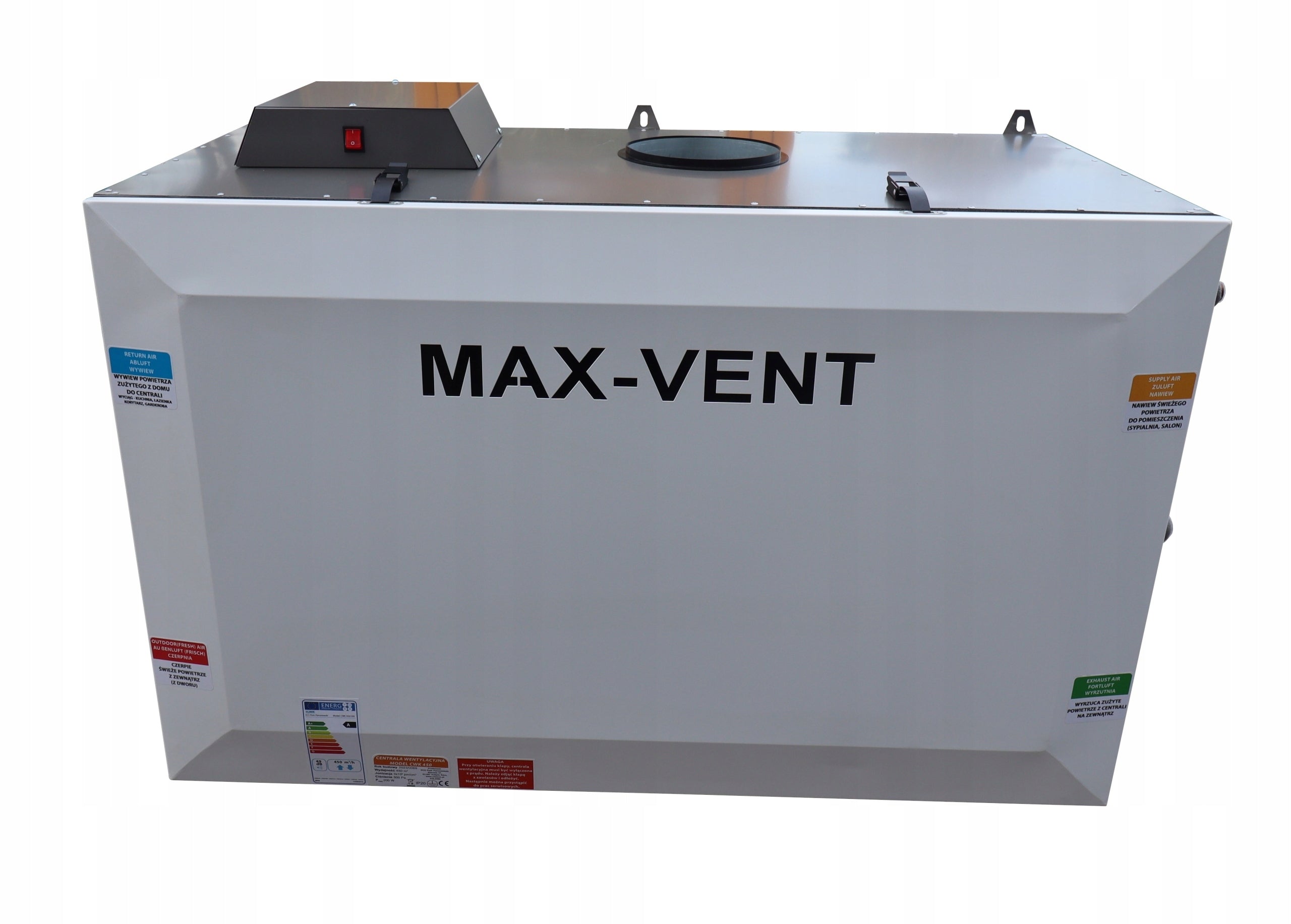 Ventilation unit recuperator Janek 450/200 integrated air conditioning Brand no brand