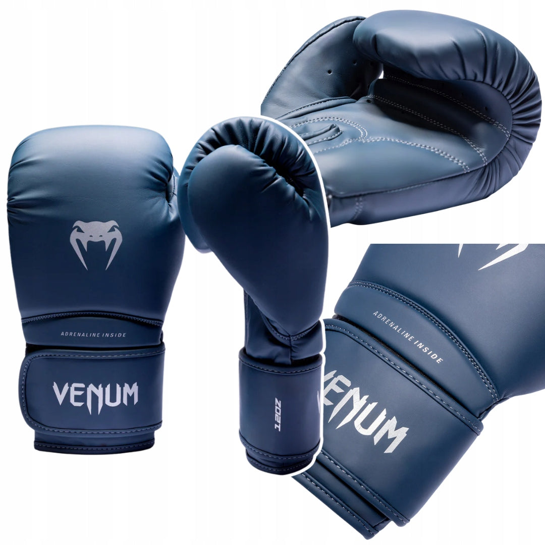Venum Contender 1.5 BLUE TRAINING BOXING GLOVES 12oz