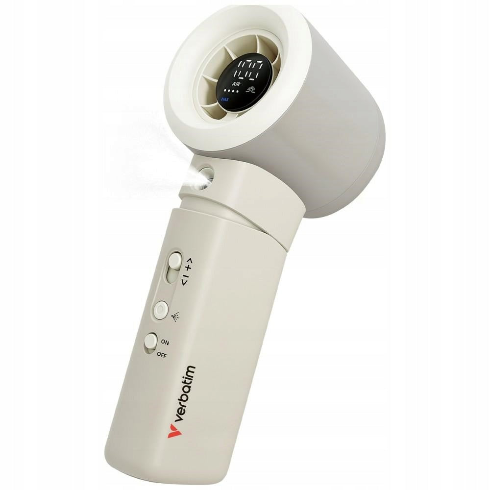Verbatim Breeze Handheld Mist Windmill Powerful Large Battery Portable