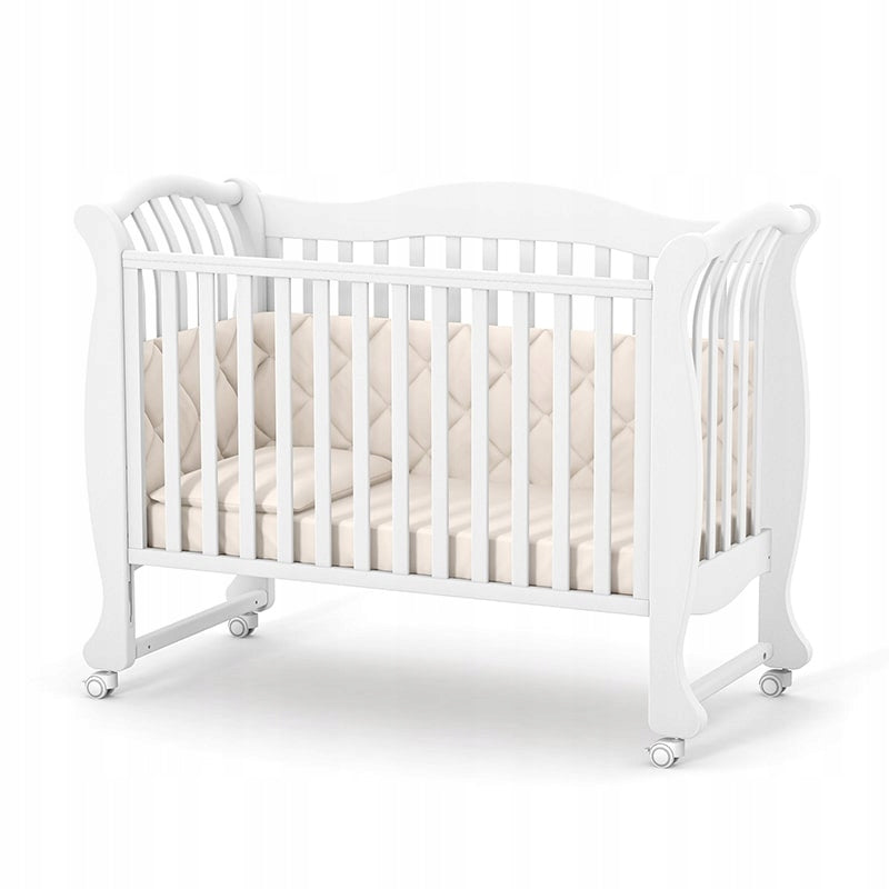 Veres Monaco crib wheel set, LD13, LD15 , White Packaging status original