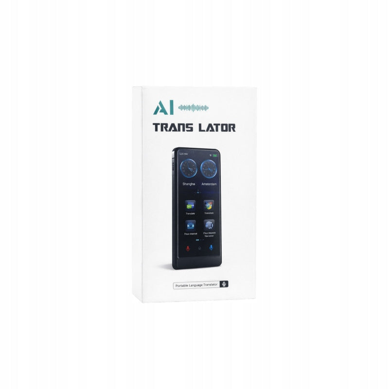 Verk 06387 Portable language translator with touch screen, AI translator