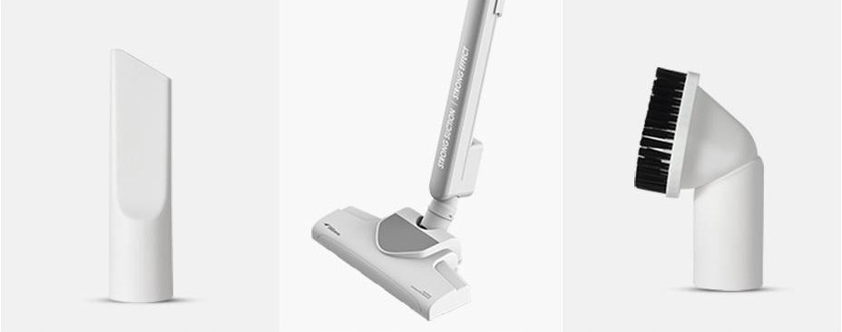 Vertical Corded Handheld Vacuum Cleaner Deerma Dx700 600w Additional Brushes Dust container volume 0.8 l