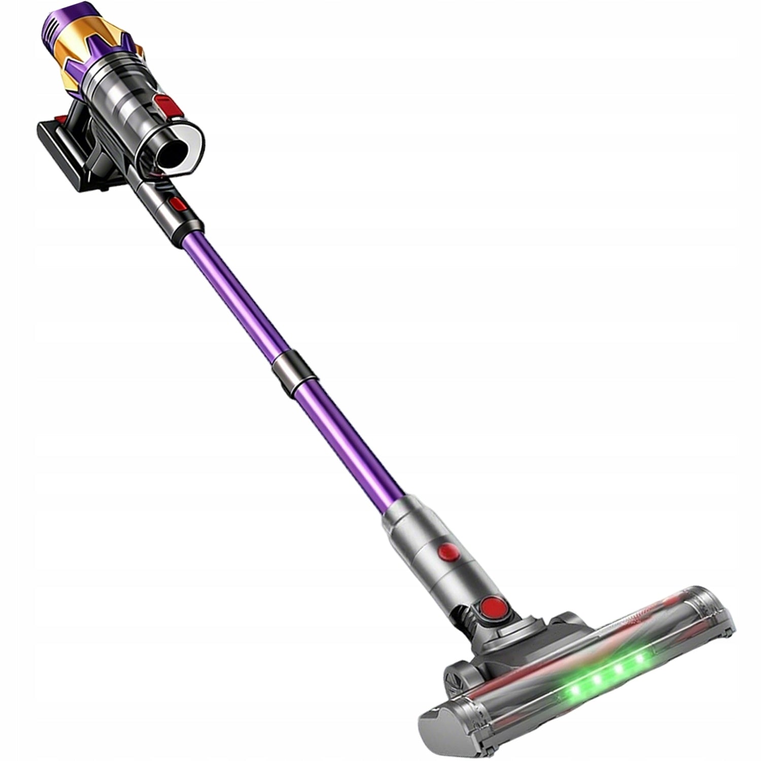 Vertical Cordless Vacuum Cleaner 550W LED 40min 45 kPa with Aku
