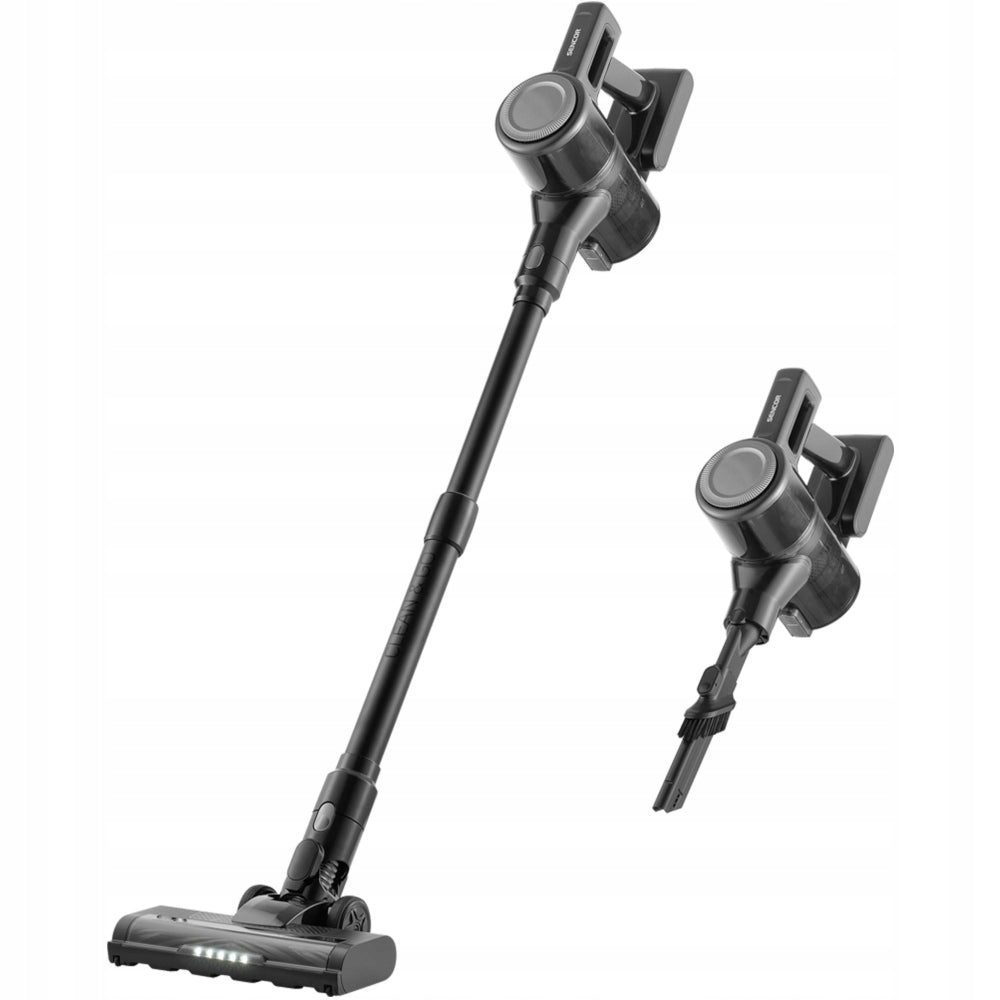 Vertical Cordless Vacuum Cleaner SENCOR SVC 7221BK 2in1 HEPA 200W Manufacturer code SVC 8310BK