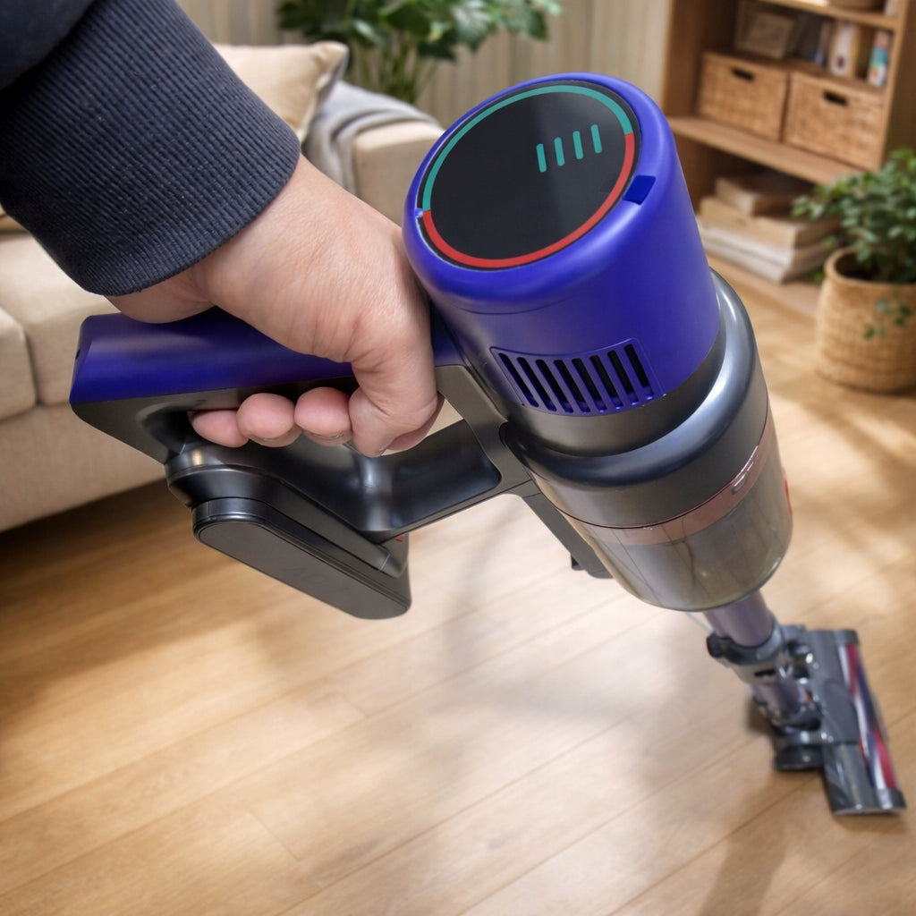 Vertical Vacuum Cleaner Cordless Handheld HEPA Suction Cups Accessories Packaging status original