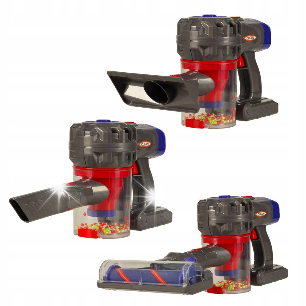 Vertical Vacuum Cleaner For Kids With Sound Wireless Cleaning Kit