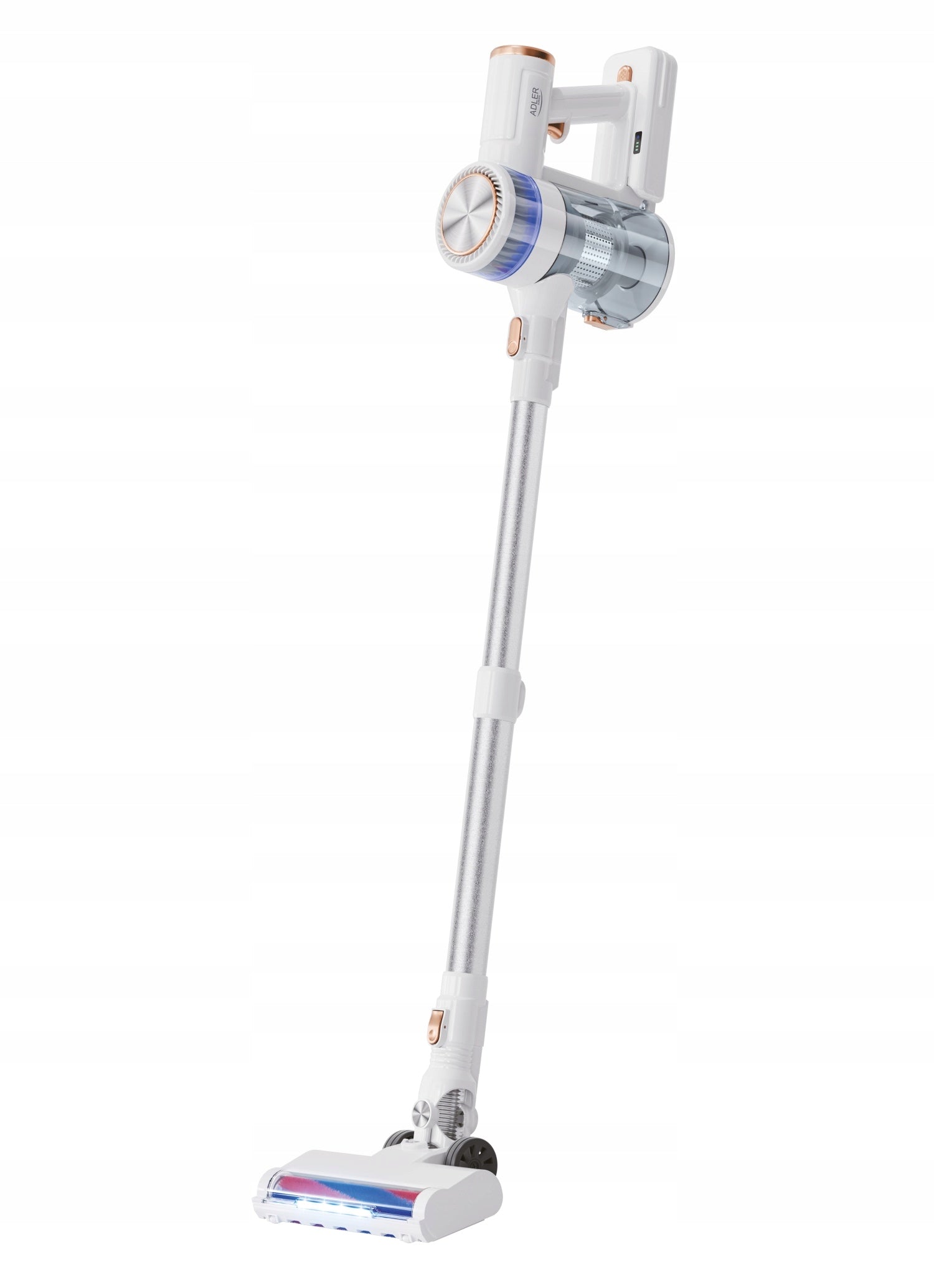 Vertical Vacuum Cleaner Wireless LED Bagless Powerful Cordless White Packaging status original