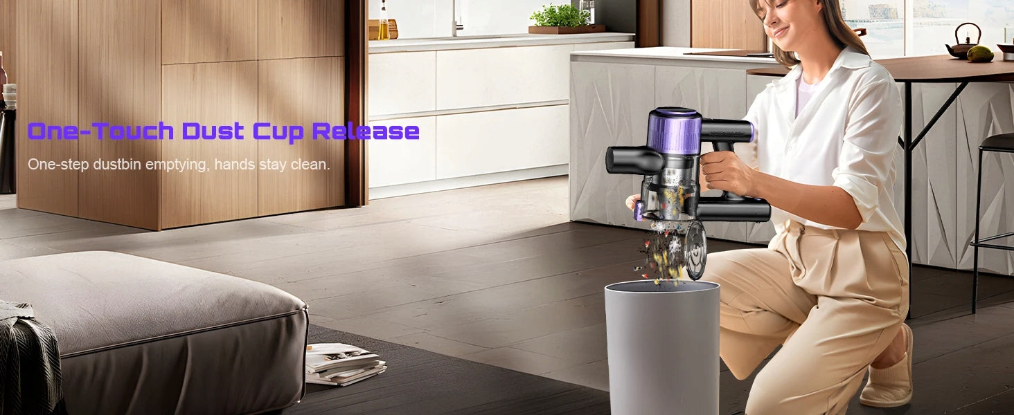 Vertical Vacuum Cleaners A27 350w 40KPA Handheld Cordless + Hose 28,75 inch Manufacturer code A27, 350 W, 40 kPa, 45 minut-1