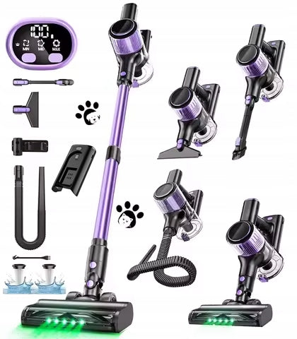 Vertical Vacuum Cleaners A27 350w 40KPA Handheld Cordless + Hose 28,75 inch