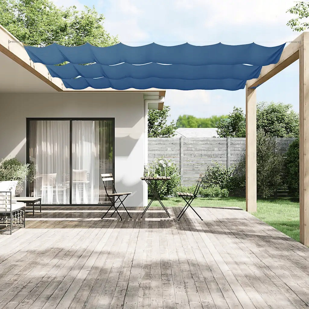 Vertical awning, blue, 100x1200 cm, Oxford fabric